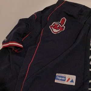 Cleveland braves authentic jersey